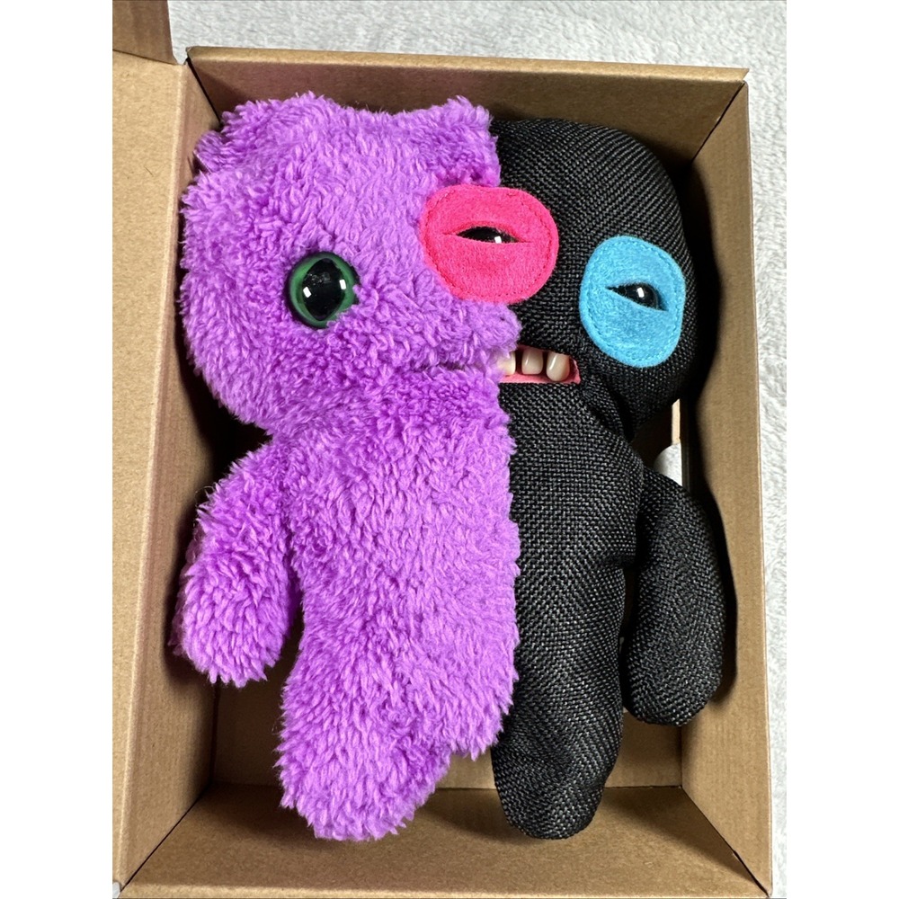 Zuru Fuggler Misfit Monsters Reeko & Alien 9″ Plush Purple Black Walmart NEW